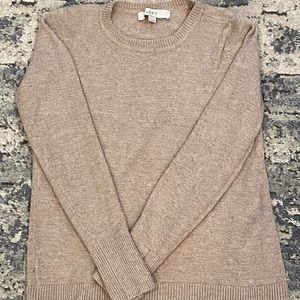 Womens Loft Sweater With Pearl Sleeves XS